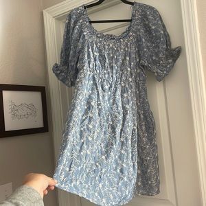 Old Navy Blue Summer Dress size M! NWT! With pockets!